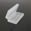 18650 Batteriehälter Fall transparent Kunststoff Aufbewahrungsbox für 14500 16340 Batterien Organizer Container XBJK2105