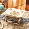 Caixa de sabão de cerâmica vintage, estilo europeu criativo pratos artesanais pratos artesanais, suporte de sabão banheiro 211119