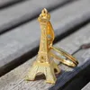 Paris Retro Mini Eiffel Tower Tower Model Cute KeyChain Keyring Keyfob Любовь Подарок Fa Винтажный стиль G1019