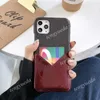 Fashion Designer Phone Cases for iphone 15 15pro 14 14pro 14plus 13 13pro 12 11 pro max XS XR Xsmax Leather Card Holder Cellphone Case with Samsung Note20 S22S23 ultra