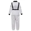 Astronaut Costume for Kids Jumpsuit Role Play Boys Girls Teens Toddlers Children's Astronaut Space Suit Halloween White Cosplay Q0910