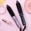 Hair Curler New Lazy Multifunctional Straightening Comb Adjustable Electric Styling Tool 220304