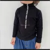 Tops Tees Clothing Baby Maternity Drop Delivery 2021 Kids Tshirts Turtleneck Cotton Tee Winter Clothes For Toddler Girls Baby Boys Letter Pri