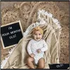 Swaddling Nursery Pościel Dziecko Kids Maternity Drop Dostawa 2021 Bawełna Muślin Dziewczyna Chłopiec Koce Born Swiaddle Wrap Tassel Baby Odbieranie Blan