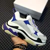 Triple S Original Shoes Platform Sneakers Men's Women's Fashion Luxurys Designers Sports Black White Grey Pink Blue Red Trainers Running Casual Outdoor