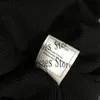 Женские свитера роскошной дизайн высококачественный оборудование для модного оборудования для модного оборудования для одного ряда воротник с длинным рукавом вязаный свитер