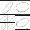 Bracelets Jewelry Drop Delivery 2021 Mjb0273 China Fashion Bangle, Twist Wire Bangle Bracelet,Custom Charm Bracelet, Stainless Steel Adjustab