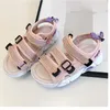 2021 color matching children boys and girls sandals non-slip toddler shoes baby soft sole