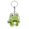 Keychains Anime Killing perseguindo o chaveiro de acrílico Sangwoo Yoonbum Frog Chain para homens Homens Crianças Presente de Natal Miri22