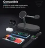 Magnetic 15W Wireless Charger 3 i 1 Fast Charging Stand för Smart Watch Smart Phone Earbuds8738322
