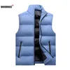 WOODVOICE Gilet da uomo di marca Giacca senza maniche Giacca da uomo senza maniche sottile calda e alla moda in cotone Chaleco Para Hombres 211120