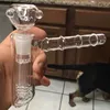 Cachimbos de água para fumar cachimbos de vidro transparente cachimbos de água martelo 6 braços perc recglass coador borbulhador plataformas de petróleo reciclador de tubos