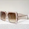Designer Luxury Sunglasses T 790 Folha de quadros Ultrawide Templos mens ou femininos clássicos de óculos selvagens pretos antiuv400 de alta qualidade 2637015