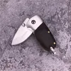 DK035 So-Ba QQ Mini SMALL keychain knife 440C blade red shadow wood Handle High-end Collection Folding Pocket KEY