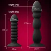 Yutong Télécommande Anal Plug Perle Gode Vibrateur Ventouse Butt Plug Mâle Prostate Masseur Vibrateur Étanche Nature Toys3901620