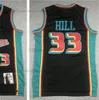 Retro Grant 33 Hill Jersey Baloncesto Dennis 10 Rodman Isiah 11 Thomas Chauncey 1 Billups Ben 3 Wallace Rasheed 30 Wallace Jerseys