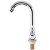 Rubinetto per lavabo pieghevole in rame con rotazione per barca per roulotte Rubinetto per acqua fredda pieghevole Cucina Bagno per camper Marine Deck Hatc ATV Parts209c