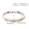 Lien chaîne 2022 Dragon motif torsadé sain aimant magnétique Bracelet pour femmes puissance thérapie aimants Bracelets Bracelets hommes