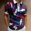 Polos para hombre, camisa para hombre, ropa de Golf Premium Spotify sólida para hombre, blusas de marca informales de verano con cremallera suelta, manga corta Social para hombre