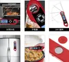Strumenti per la temperatura degli alimenti Termometro digitale Carne da cucina Barbecue Utensili da cucina impermeabili Design a doppia sonda