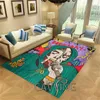 Carpets MF 3D Printed Flannel Rugs Anti-slip Large Rug Carpet Home Decoration For Living Room Bedroom Decor