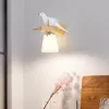 Vägglampor Lucky Bird Lamp Bedroom Bedside Animal Form Harts