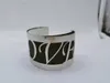 Classic Love Copper Armband DIY Dubbelzijdige PU kan Patroon Bangle worden uitgewisseld