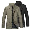 Fashion Thin Men's Jackets Hot Sell Casual Wear Comfort Windbreaker Autumn Overcoat Necessary Spring Men Coat Y1109