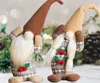 Party Supplies Xmas Stooping faceless doll ornaments Cherry Dwarf elderly Christmas Plush Dolls holiday decorations dd782