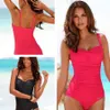 Li-Fi Swimsuit Women Classic vintage stroje kąpielowe Sliming Push Up Kąpiel Letni garnitur na plaży xxl 210407