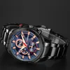 CURREN Orologi da uomo di marca casual Moda analogica militare Sport Orologio da polso impermeabile in acciaio pieno Orologio maschile Reloj Hombre