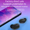 Auricolare Bluetooth TWS A6S Cuffie Blue tooth 5.0 Auricolari wireless Cuffie impermeabili con microfono per tutti gli smartphone