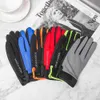 1 paio di guanti caldi touchscreen Guanti da ciclismo Sport all'aria aperta Protezione solare Assorbe il sudore Unisex Uomo Estate