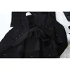ボディコンパッチワークアップリケ女性のためのスカートハイウエストヒットカラースリムミディスカート女性ファッション服210521