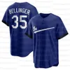 2021 City Connect Replica Player Jersey Trevor Bauer Tröjor 50 Mookie Betts Clayton Kershaw Justin Turner David Pris 13 Max Muncy 7 Julio Ur￭as 3