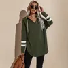 Kvinnors Designer Mode Hoodies Casual European och American Style Hooded Sweater Kvinnor Vår Höst Tunna Loose Top Jacket