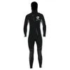 Costumi da bagno Muta da immersione in neoprene da 5 mm Muta intera manica lunga Muta intera Zip frontale Surf Costume da bagno anti-UV Costumi da bagno per lo snorkeling