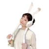 Berretti invernali donna ragazza orecchie calde paraorecchie mobili in peluche carino scaldino per la testa per Lady Wend22