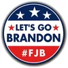Newprinting Letter Flag Sticker Let's Go Brandon FJB Stickers 2022 Biden Ny stil Rolig födelsedagstjänster CCA9972