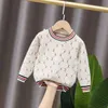 2022 Baby Pullovers عالية الجودة طباعة سترة قميص قميص الطاقم سبيرات الرقبة 8945058
