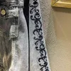 Damska kurtka dżinsowa z haftem dorywczo plus size wiosenne dżinsy płaszcze wiatbreaker chłopak kobiece streetwear 210514