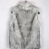 Kobiety Faux Fur Kamizelka Casaacos Femininos de Pele Winter Spring Coat Blasker Feminino Fashion Outwear Freeship 210527