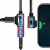 USB Typ C do 3,5 mm Jack Typec Audio Splitter Kabel słuchawkowy Słuchawki AUX 3.5 Adapter Ładowarka USB-C Sznurka dla Xiaomi MI6 Mix2 dla Huawei