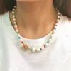 Baroque Pearls Women's Necklace Bohemian Court Jewelry 4A Natural Pearl Collier De Femmes Choker 2020 Trendy Christmas Gift