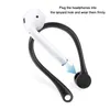 Anti-Lost Hook Bluetooth Hörlurar Trådlöst headset Earhooks Protector Holder Sport Anti Fall Ear Hooks för AirPods 1 2 3