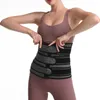 Plus Size Shaper Taille Trainer Korsett Schweiß Abnehmen Gürtel für Frauen Kompression Trimmer Workout Fitness S-6XL 210402
