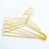 Wholesale Rose Gold Metal Clothes Shirts Hanger Racks with Groove, Heavy Duty Strong Coats Suit Hangers For child 32x17cm A2170202