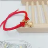 Adjustable The Princess Bowknot Bracelets Handmade Bow Bell Braid Bracelet For Women Attractive Jewelry Gifts