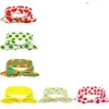 Baby Headbands Floral Algodão Headwear Meninas Crianças Turbante Torbante Torça Bunny Orelha Imprimir Dot Grid Bands Acessórios Para Cabelo Crianças