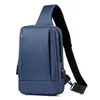 Men Fashion Multifunction Waterproof Crossbody Anti-theft Business Shoulder Messenger Trip Chest Bags